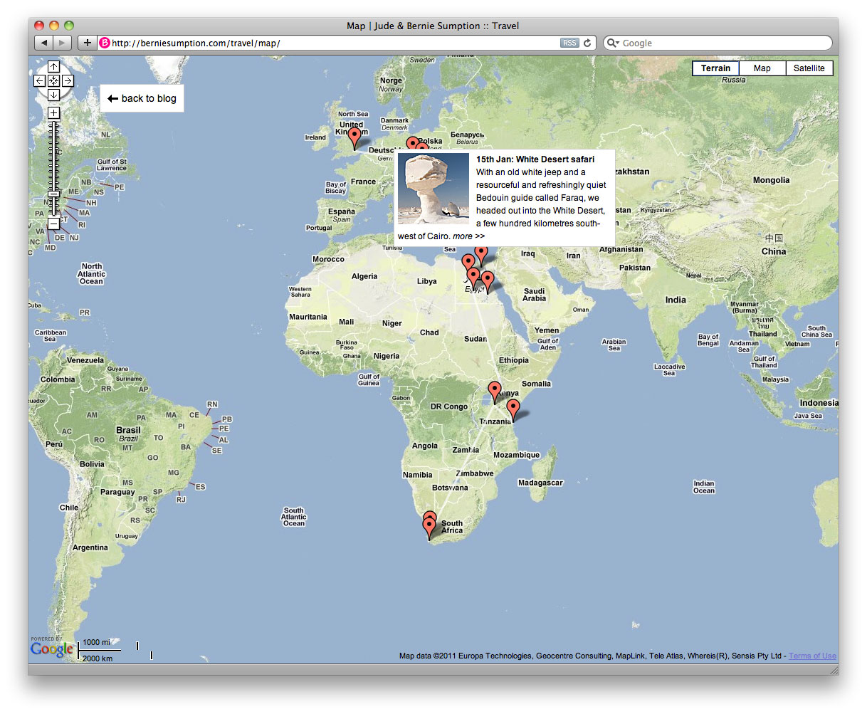A full page map for WordPress and WP Geo – Bernie Sumption's Blog