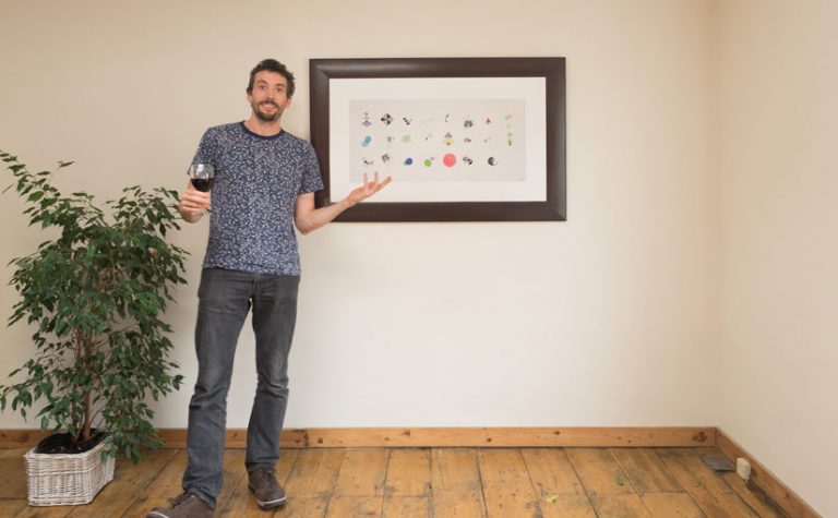 Bernie Sumption Making DNArtwork #6: the first art print, hot off the press – Bernie ...